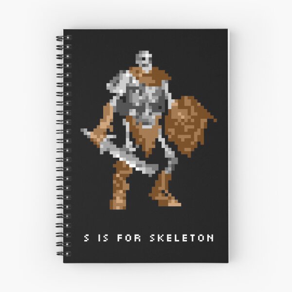 Item preview, S is for Skeleton designed and sold by clarkstpress.