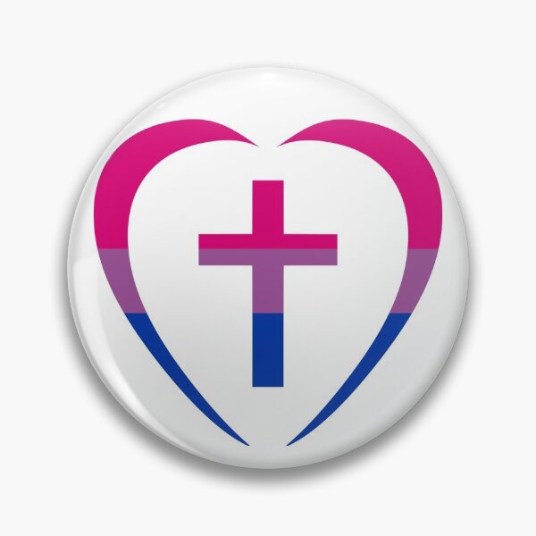 Item preview, Christian Heart (Pink, Purple, Blue) Third Culture Series designed and sold by Carbon-Fibre Media.
