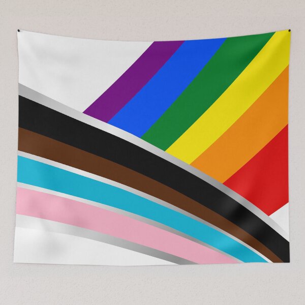 Item preview, LGBTQ New Flag White designed and sold by umeimages.