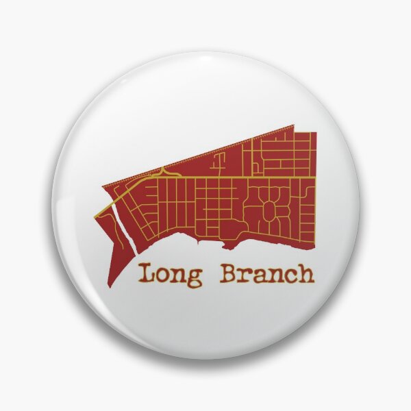 Item preview, Long Branch Map designed and sold by TeeOhGraphics.
