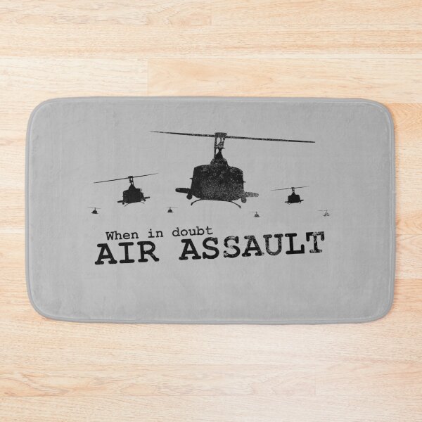 Item preview, When In Doubt Air Assault - Air Cav (distressed) designed and sold by StrongVlad.
