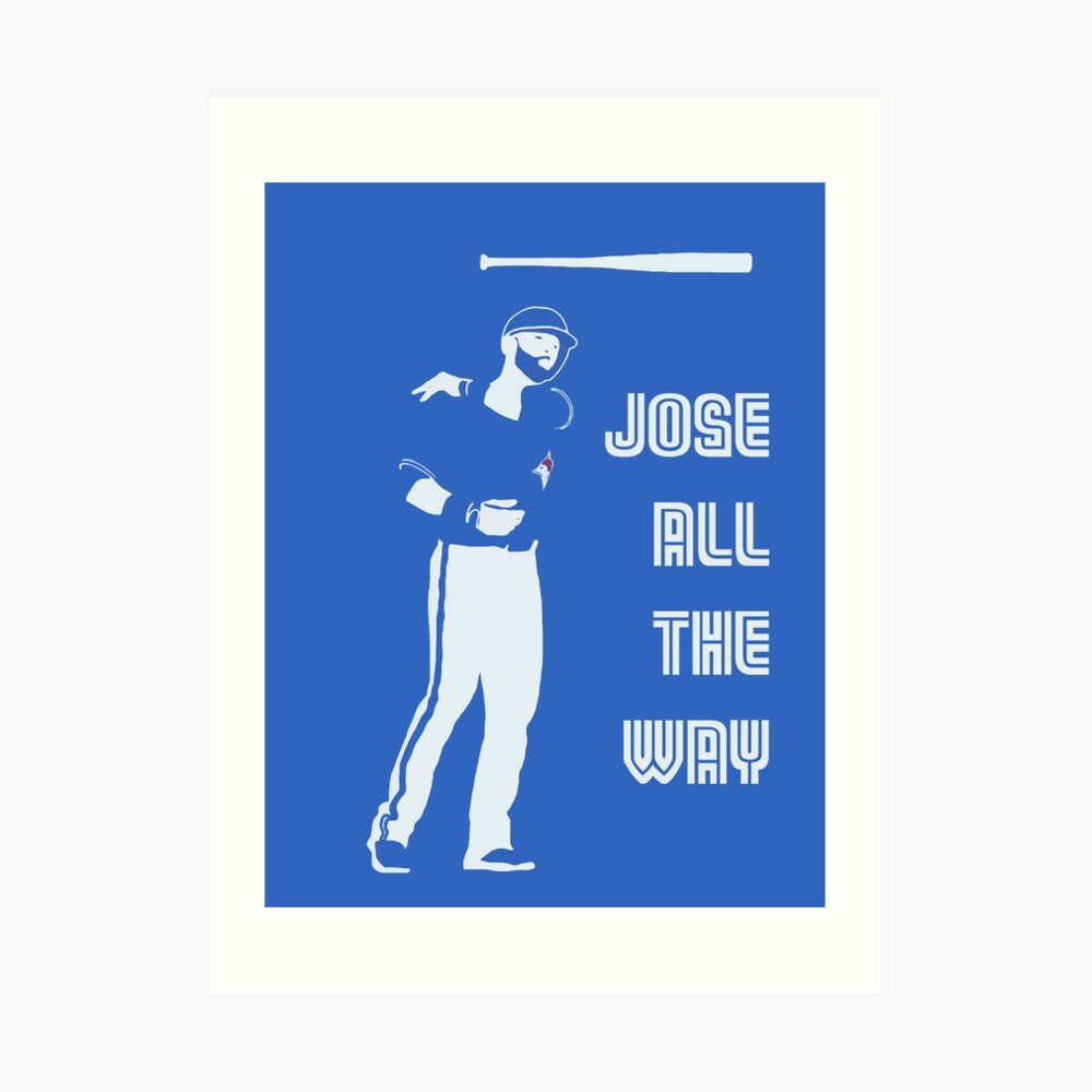 JOEY BAUTISTA BAT FLIP, Fine Art Print