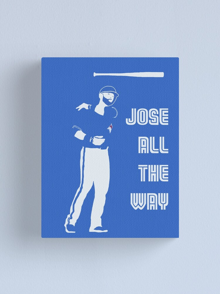 Jose Bautista Poster / Sports Art Print Canvas Wall Art 