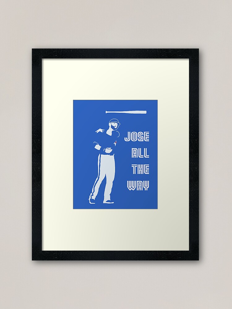 Jose bautista bat flip Poster for Sale by frankkrupa