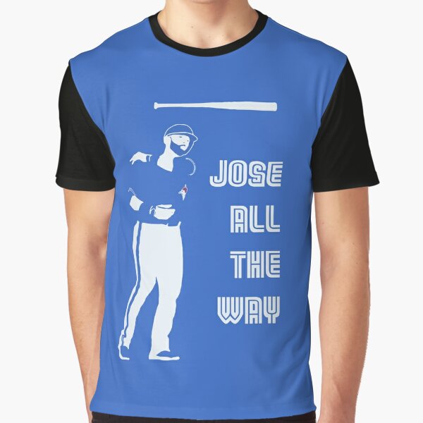 Jose Bautista Bat Flip Toronto T-Shirt (as1, Alpha, s, Regular, Regular,  Black)