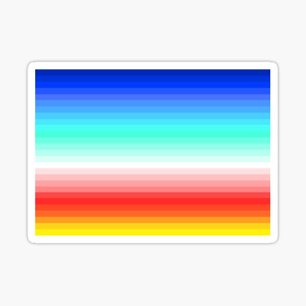 Sunset Gradient Sticker