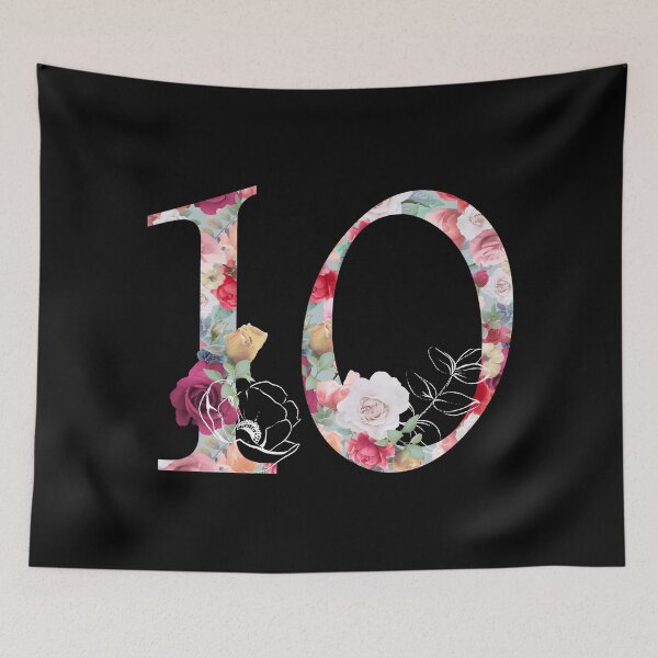 Item preview, Flower Number Ten Spring Flower Bloom 10 designed and sold by Space-Bug.