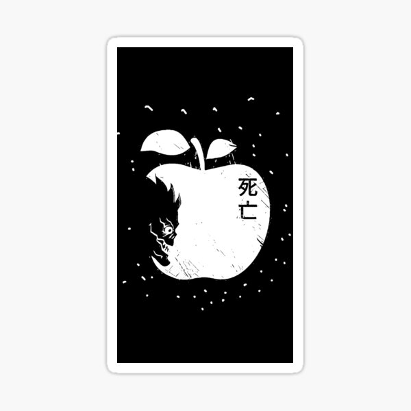 death note stickers redbubble