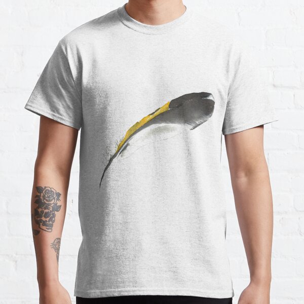 Feder eines unvorsichtigen Buchfinks Classic T-Shirt