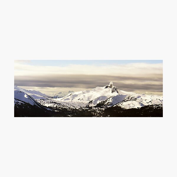 Black Tusk Photographic Print