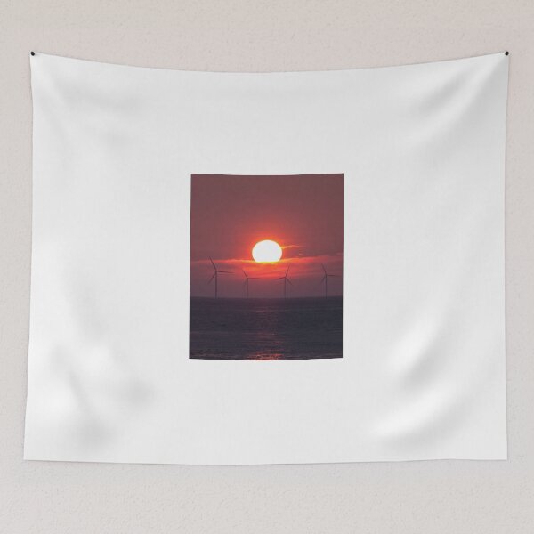 Item preview, Windfarm sunset designed and sold by bcash.