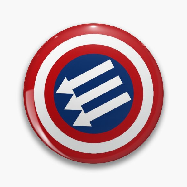 American Iron Front Emblem Pin