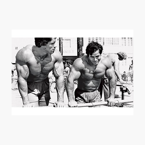 Arnold and Franco Photographic Print