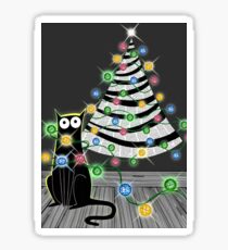 Paper Christmas Tree Sticker