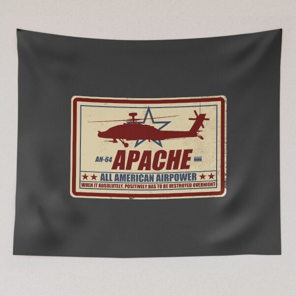 Item preview, AH-64 Apache (distressed) designed and sold by StrongVlad.