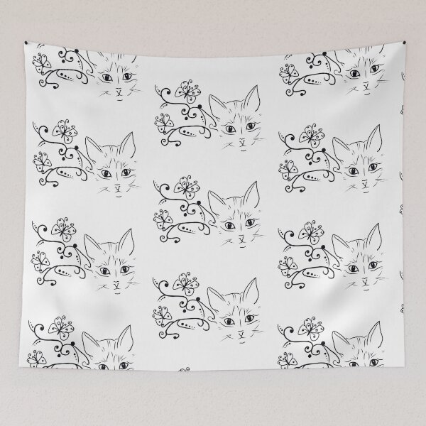 Item preview, cats Tattoo designed and sold by Blumchen.