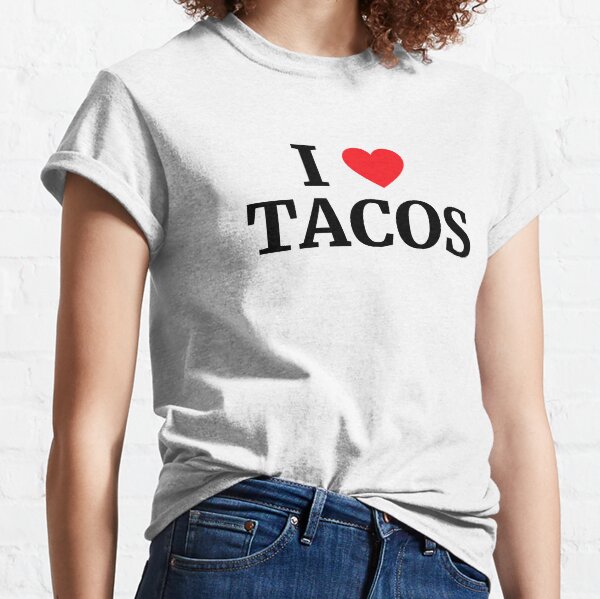 Item preview, I Love Tacos Heart  designed and sold by Vanover Designs.