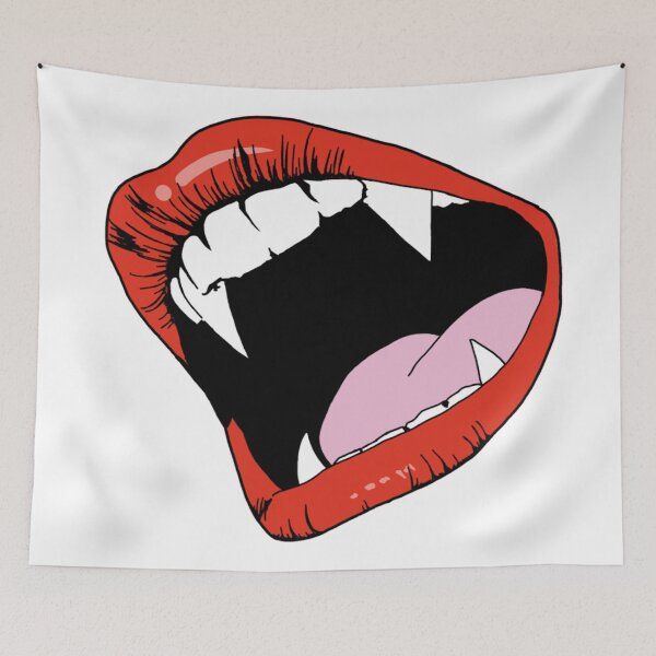 Item preview, Bite Me - Vampire Teeth - Pop Art. designed and sold by OriginalDP.