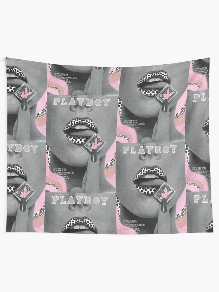 Alternate view of Playboy Bunny Tapestry