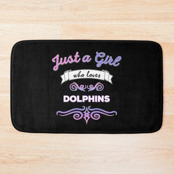 Item preview, Just a Girl Who Loves Dolphins designed and sold by DeesDeesigns.