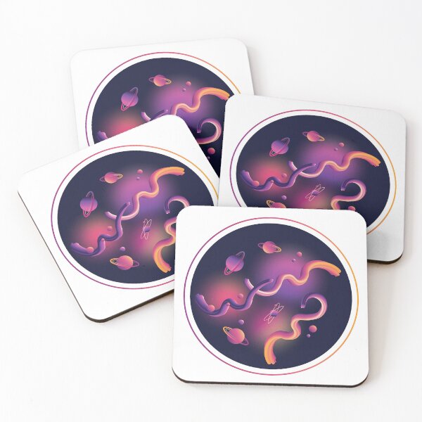 Item preview, Cosmos orange planet and lines designed and sold by Anna Zakharova.