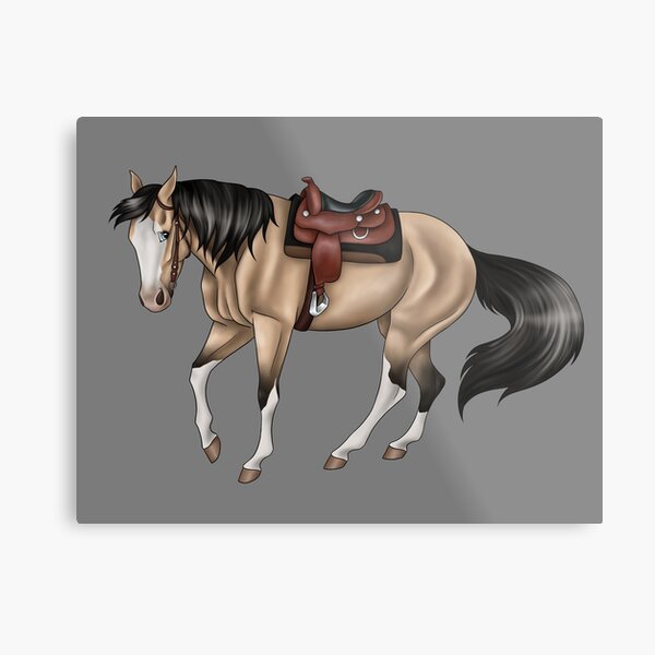 Reining Horse Wall Art Redbubble