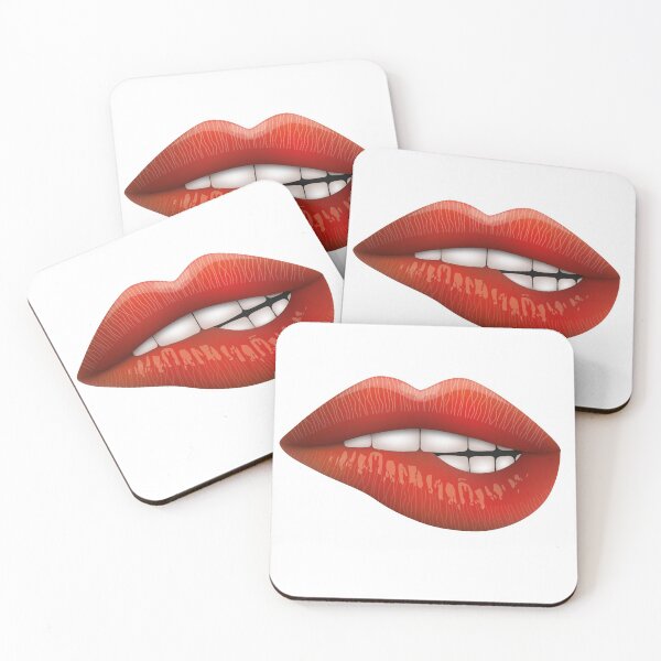 Item preview, Funny sexy mouth red lips designed and sold by Twinstyle.