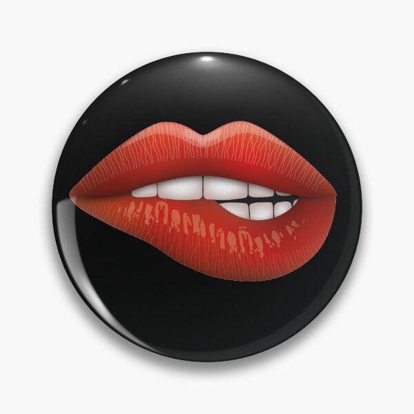 Item preview, Funny sexy mouth red lips designed and sold by Twinstyle.