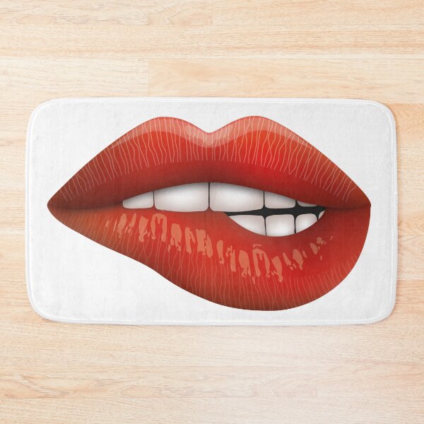 Item preview, Funny sexy mouth red lips designed and sold by Twinstyle.