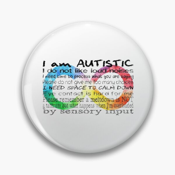 Item preview, I am Autistic designed and sold by NatLeBrunDesign.