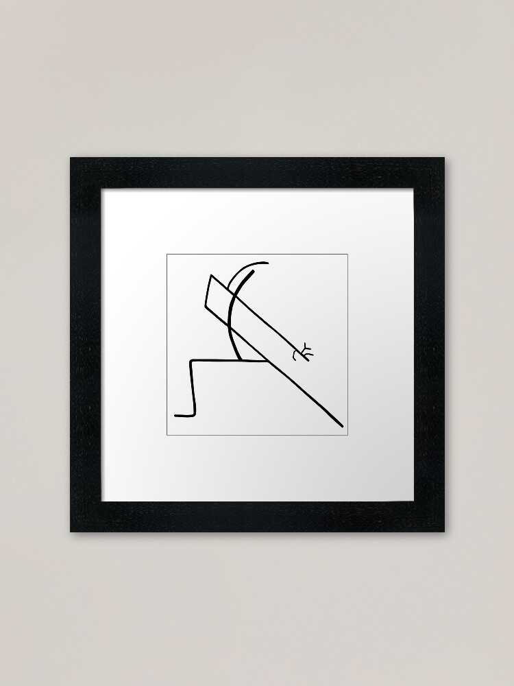 Kandinsky Dance Curves Framed Art Print