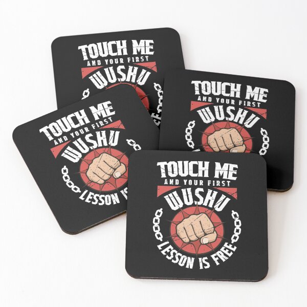 Item preview, Martial Arts Wushu Shirt   Touch Me Your First Lesson Free designed and sold by Orange Pieces.