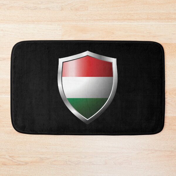 Item preview, Strong Hungary Flag Shield Country designed and sold by HelloFromAja.