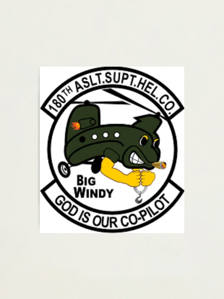 180th Assault Support Helicopter Company Big Windy / RARE Hoodie