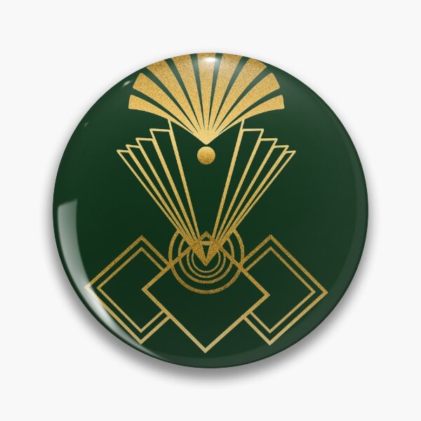 Item preview, Art Deco Golden Elegance designed and sold by artsandsoul.