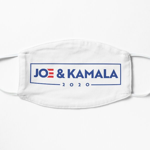Joe & Kamala 2020 Bumper Sticker Flat Mask