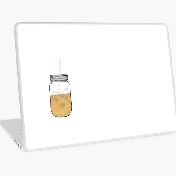 love iced coffee Laptop Skin