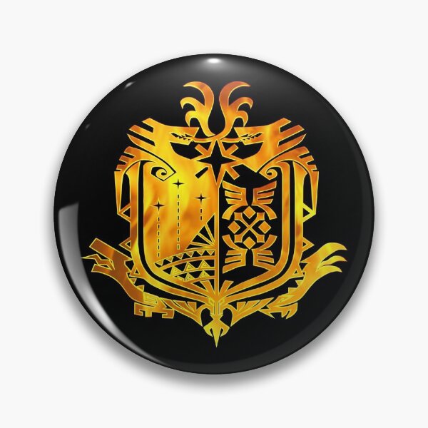 Item preview, MHW Burning Emblem designed and sold by CCCDesign.