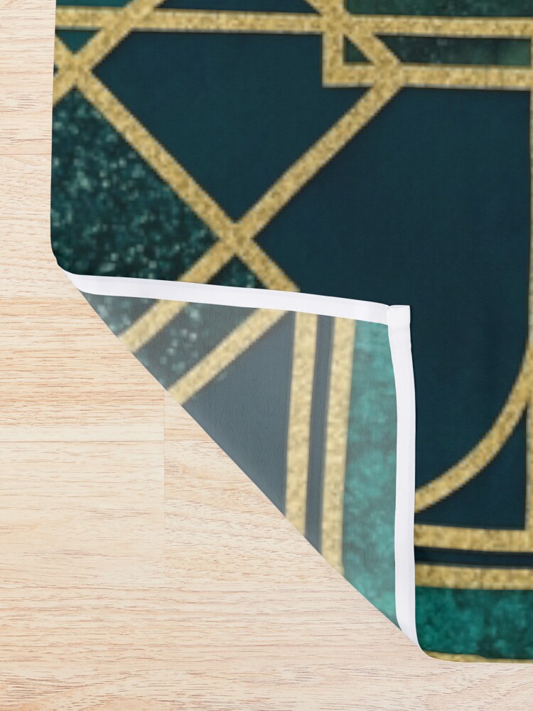 Alternate view of Art Deco Elegant Gatsby Style Shower Curtain