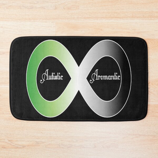 Item preview, Aromantic Autistic Infinity Sign - Aro Pride, autism pride designed and sold by BitterbluePine.