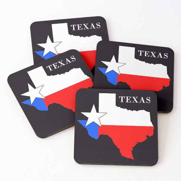 Item preview, Texas Map with Texas Flag Colors Inside - Texas Pride designed and sold by Warren Paul Harris.