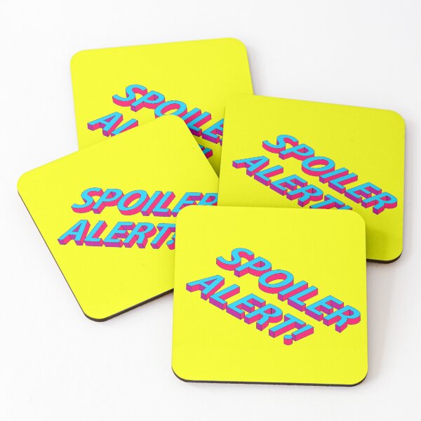 Item preview, SPOILER ALERT! Graphic Design designed and sold by Lumos19 Studio.