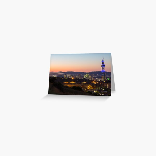 Pretoria at night #8 Greeting Card