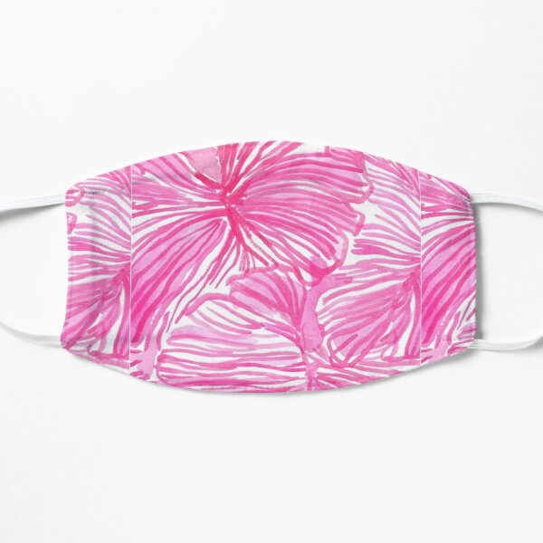 lily pulitzer pink print Mask