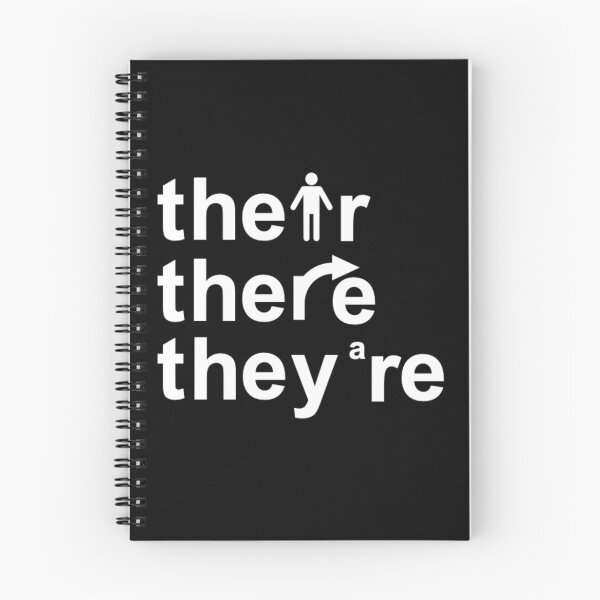 Item preview, Their, there, they're. designed and sold by Bododobird.