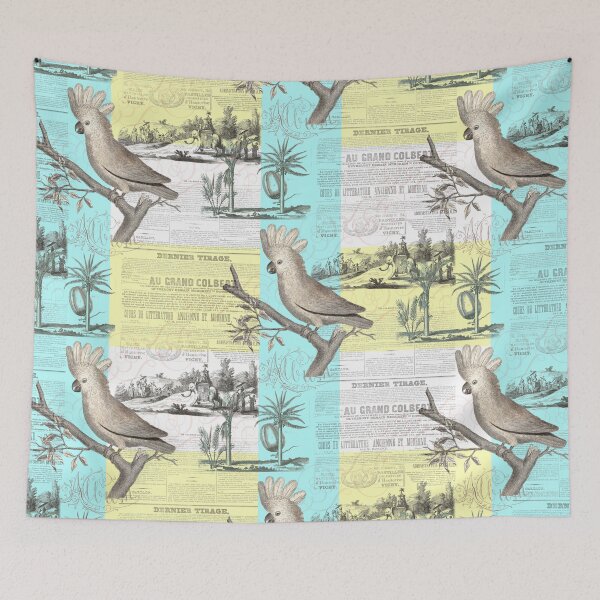 Item preview, The  Cockatoo's Tropical Dream designed and sold by AntiqueImages.