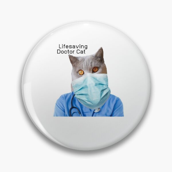 Item preview, Lifesaving Doctor Cat designed and sold by seize39.