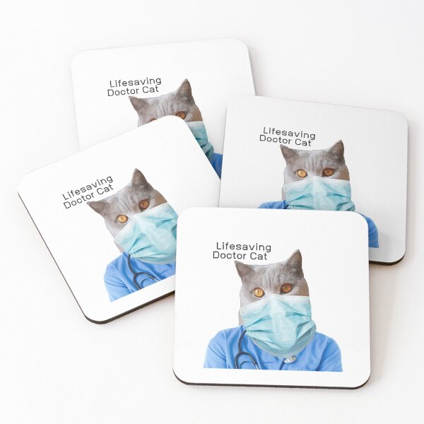 Item preview, Lifesaving Doctor Cat designed and sold by seize39.