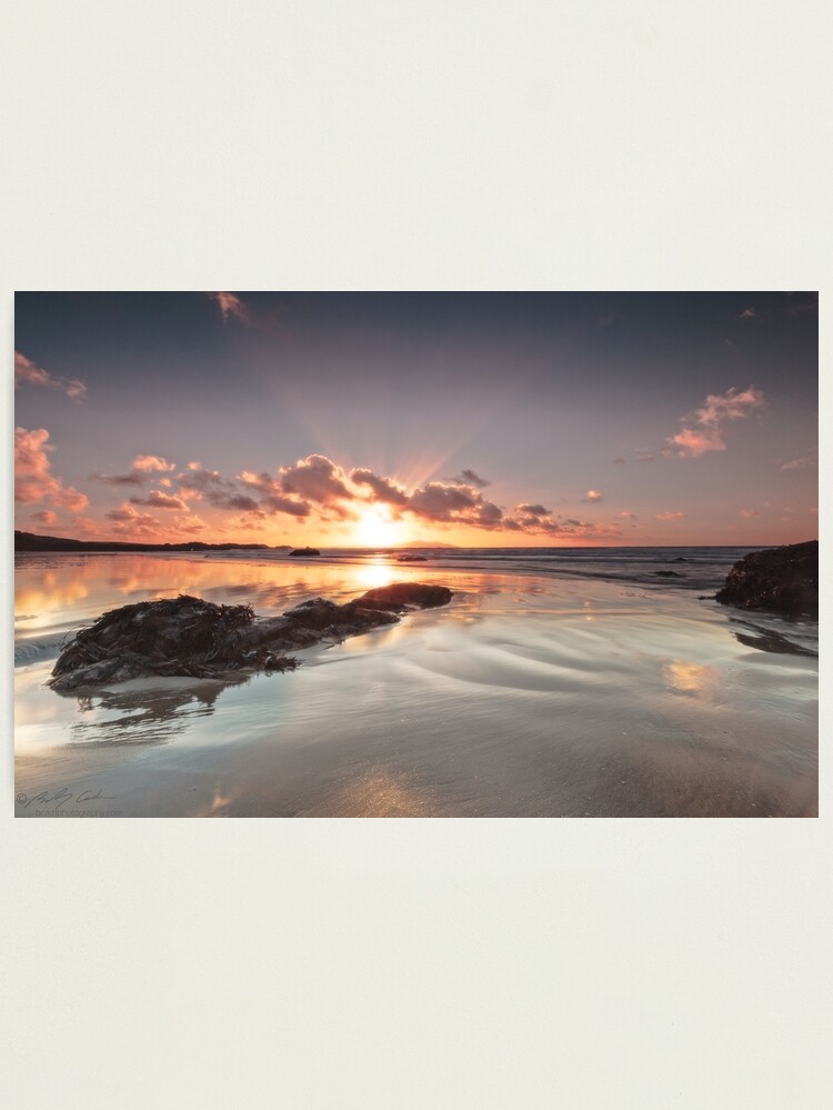 Alternate view of Shiny Sunset Photographic Print