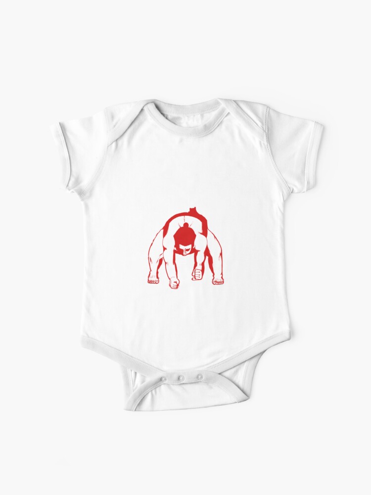 Body Para Bebe Fantastica Pose De Deporte Japones De Lucha De Sumo Lista Para Ninos Y Adultos De Teeclub Redbubble